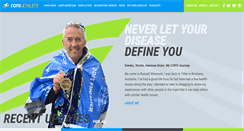 Desktop Screenshot of copdathlete.com